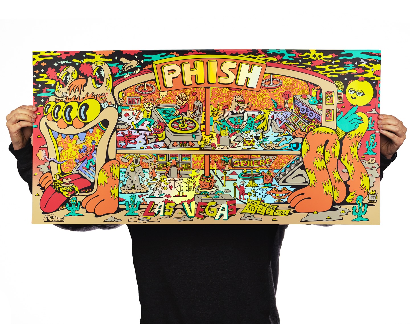 激レア！ヴィンテージ PHISH Billy Breathes ライブ・ポスター Phish – Billy Breathes | Releases | Discogs