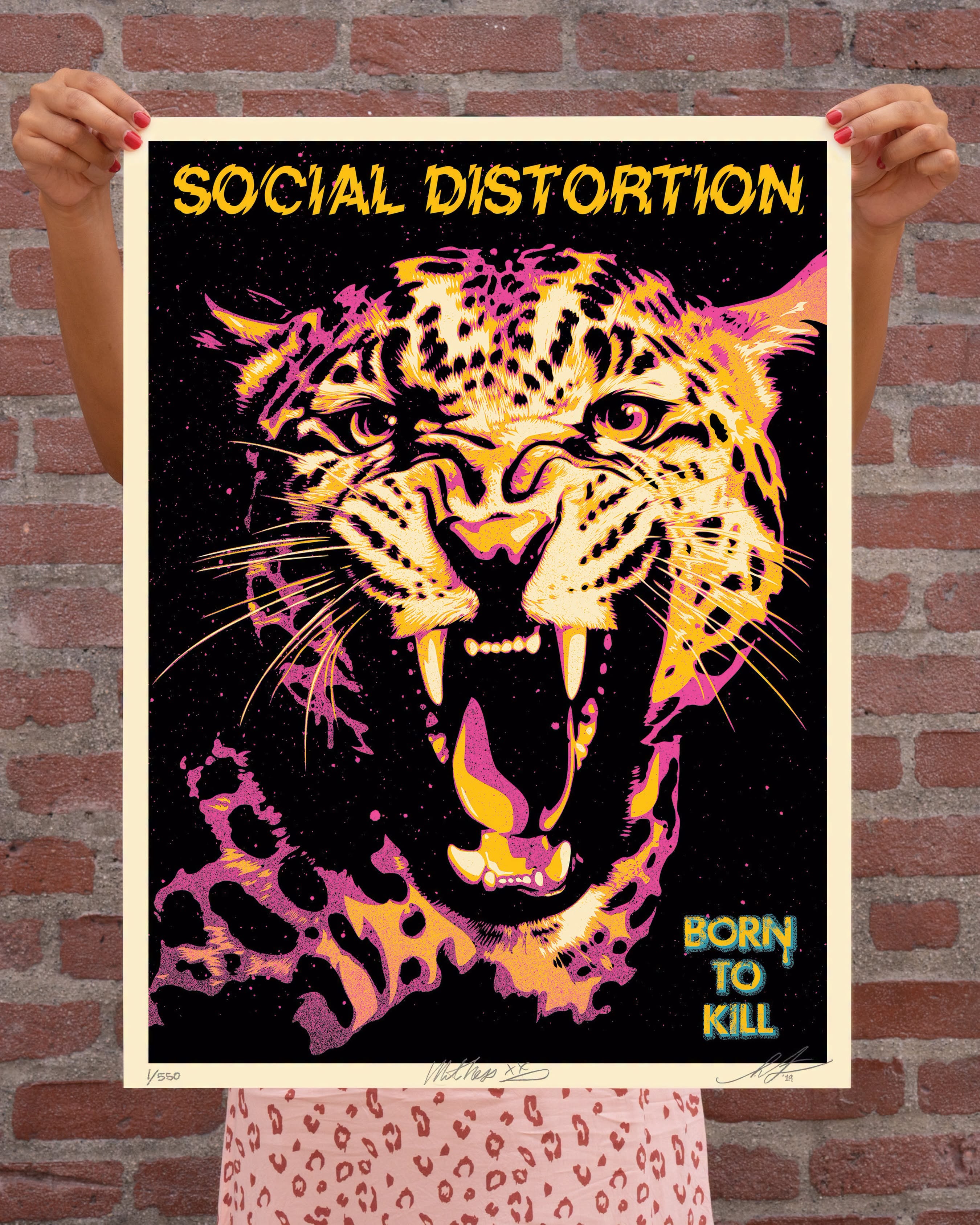 Social Distortion (Born to Kill) 26 Fairey | PosterDrops
