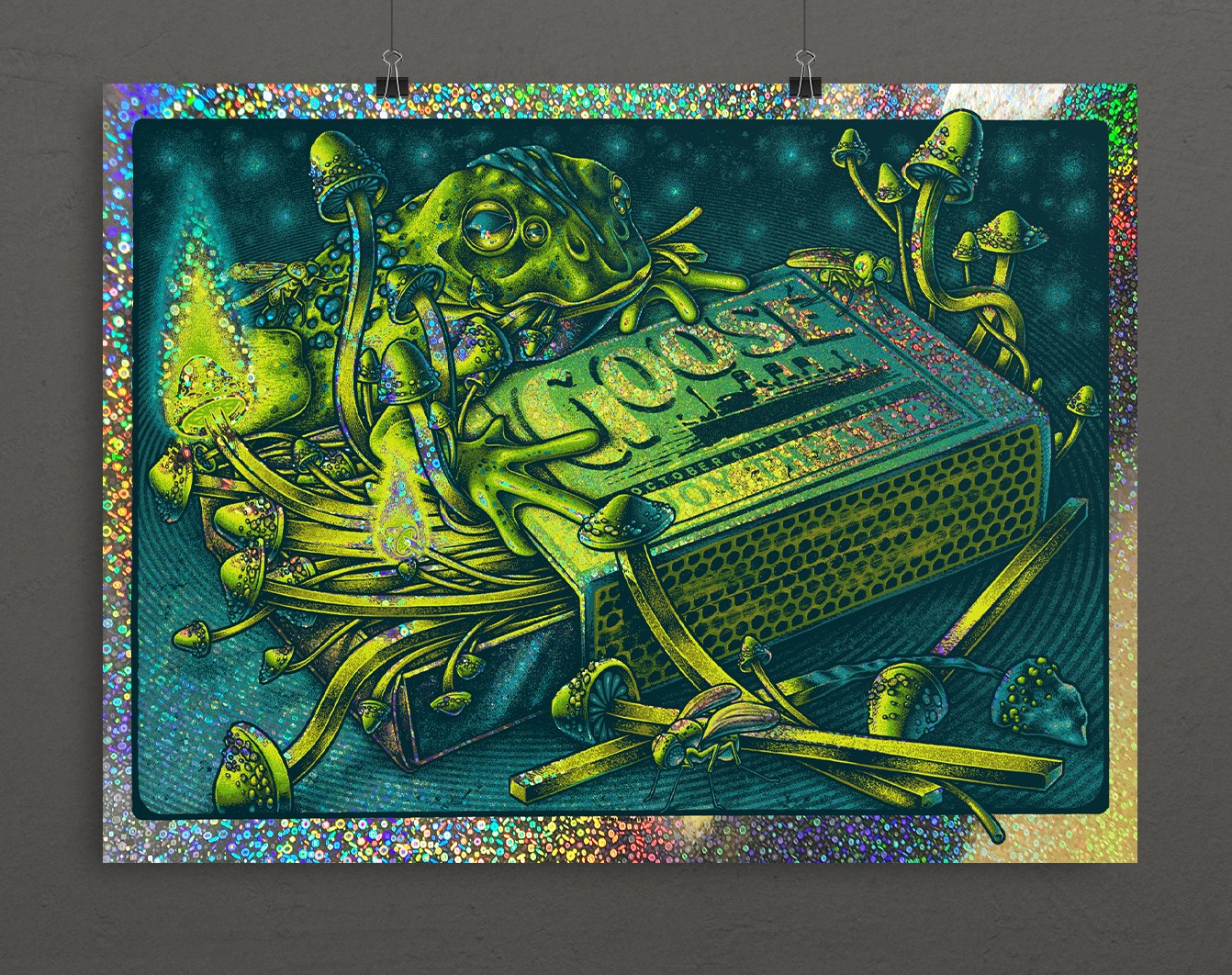 Goose New Orleans 22 Twin Home﻿ | Blue/Confetti Foil Edition ...