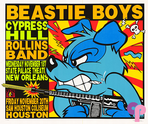 Beastie Boys Multiple Cities 92 Kozik | KOZIK-92-46 | PosterDrops.com