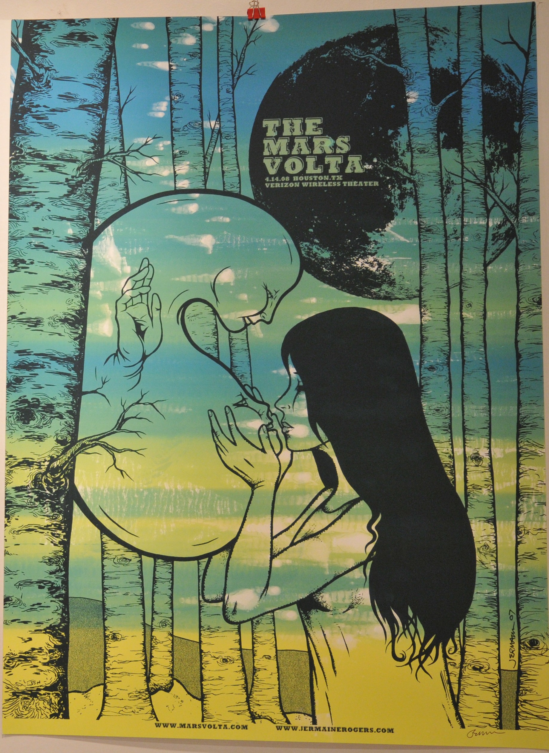 Jackie Cheffins / Mars Volta ポスター Jackie Cheffins / Mars Volta ポスター Jackie Cheffins / Mars Volta