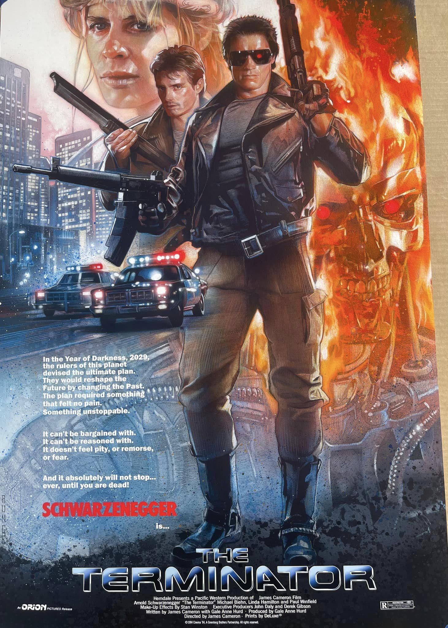 Terminator 23 The Terminator 23 Runge | Variant Edition | PosterDrops.com