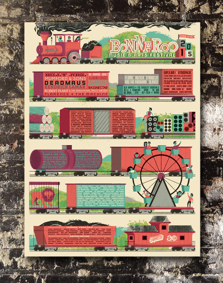 Bonnaroo Music and Arts Festival Manchester 15 Doe Eyed Design ...