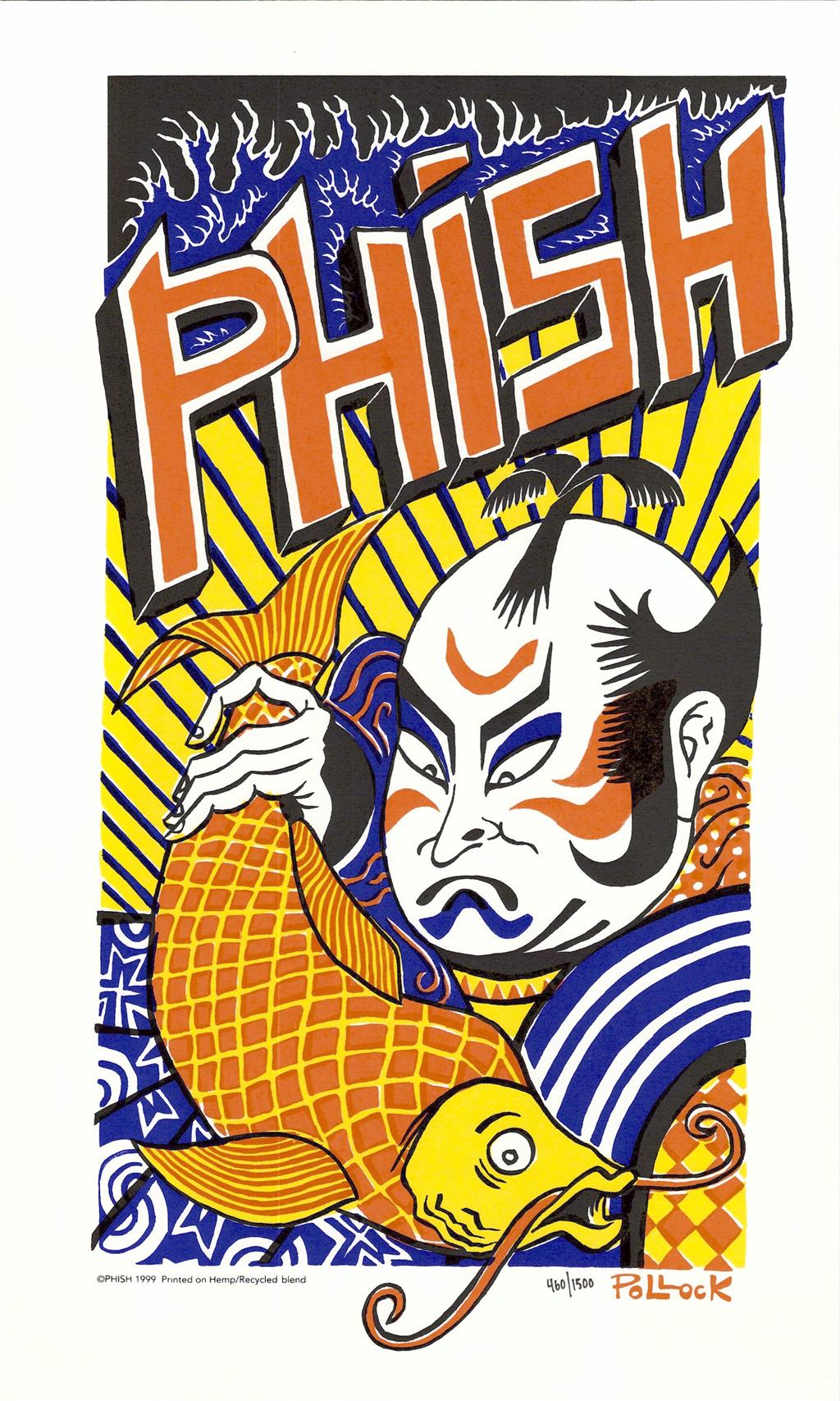 Phish (Kabuki) 99 Pollock | AoMR-349.2 | PosterDrops.com
