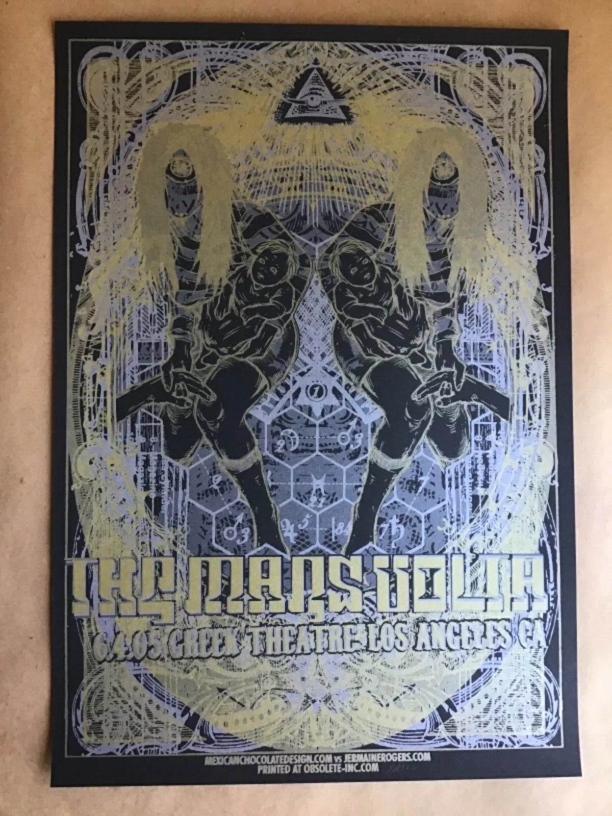 Jackie Cheffins / Mars Volta ポスター Jackie Cheffins / Mars Volta ポスター Jackie Cheffins / Mars Volta