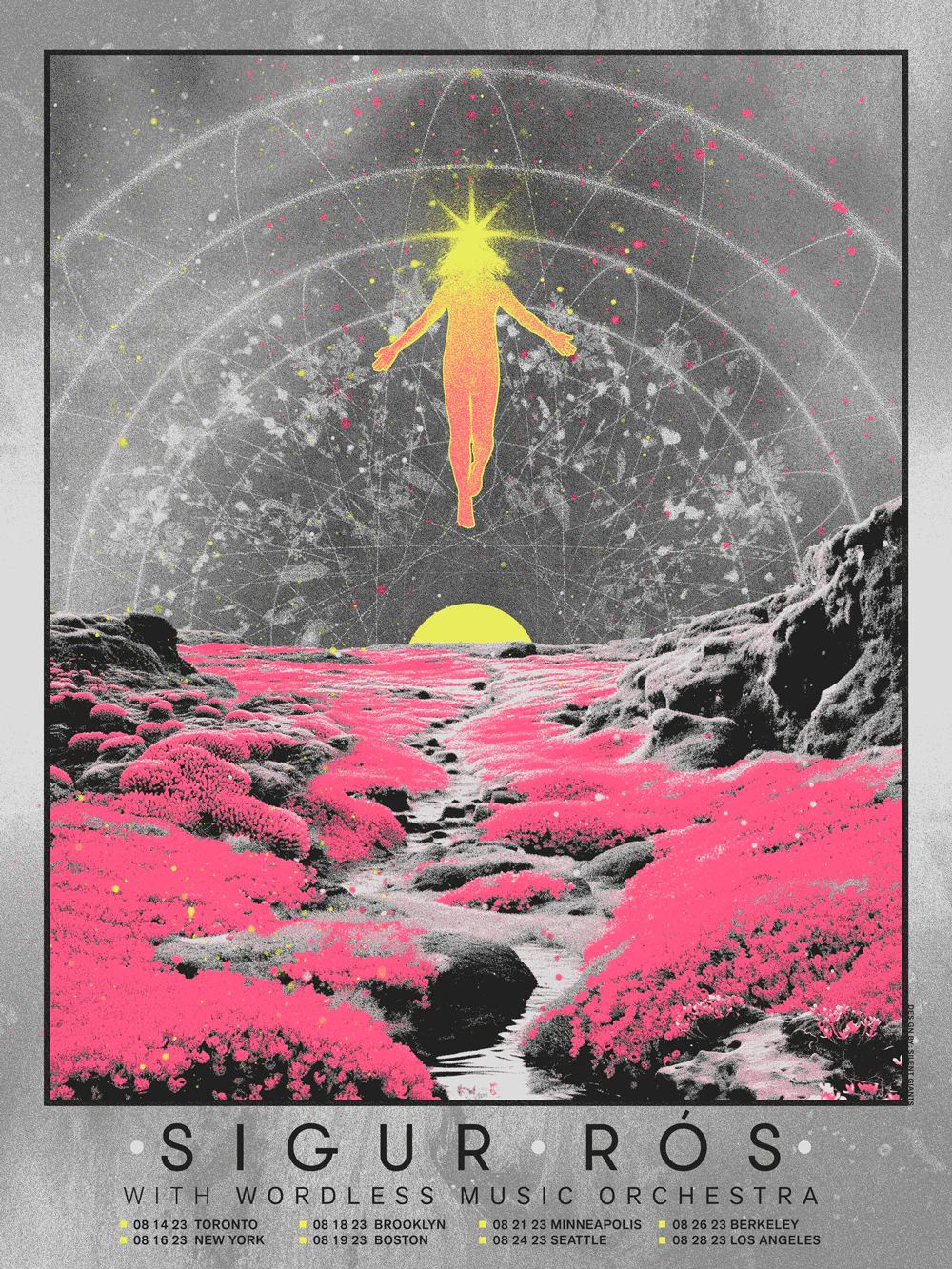 Sigur Rós Orchestra Tour 23 The Silent Giants | PosterDrops.com