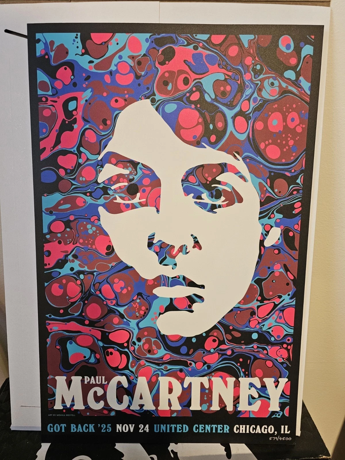 Paul McCartney N1 Chicago 25 Westell | PosterDrops.com