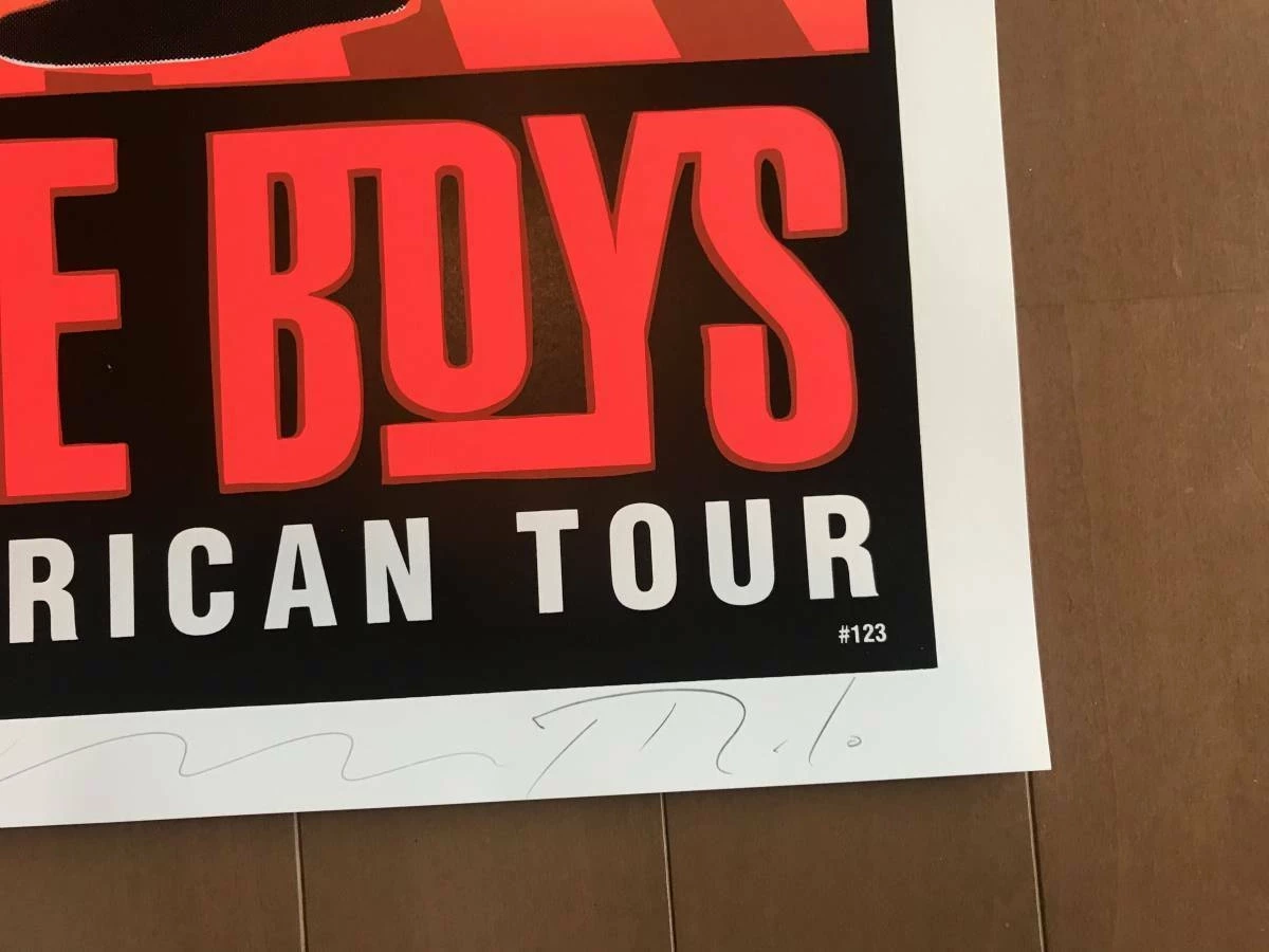 ミュージシャン BEASTIE BOYS NORTH AMERICAN TOUR TAZ Beastie Boys - 1994 T.A.Z. poster North American Tour 1st ed